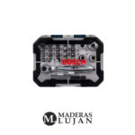 Mini set de puntas tubos y llave crique Bosch 26 piezas